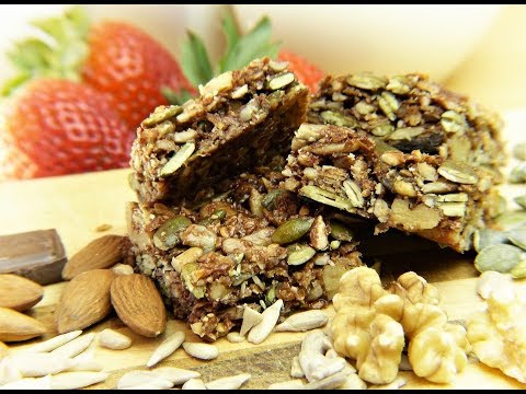Recette facile de barres protéinées maison - Barres énergétiques healthy