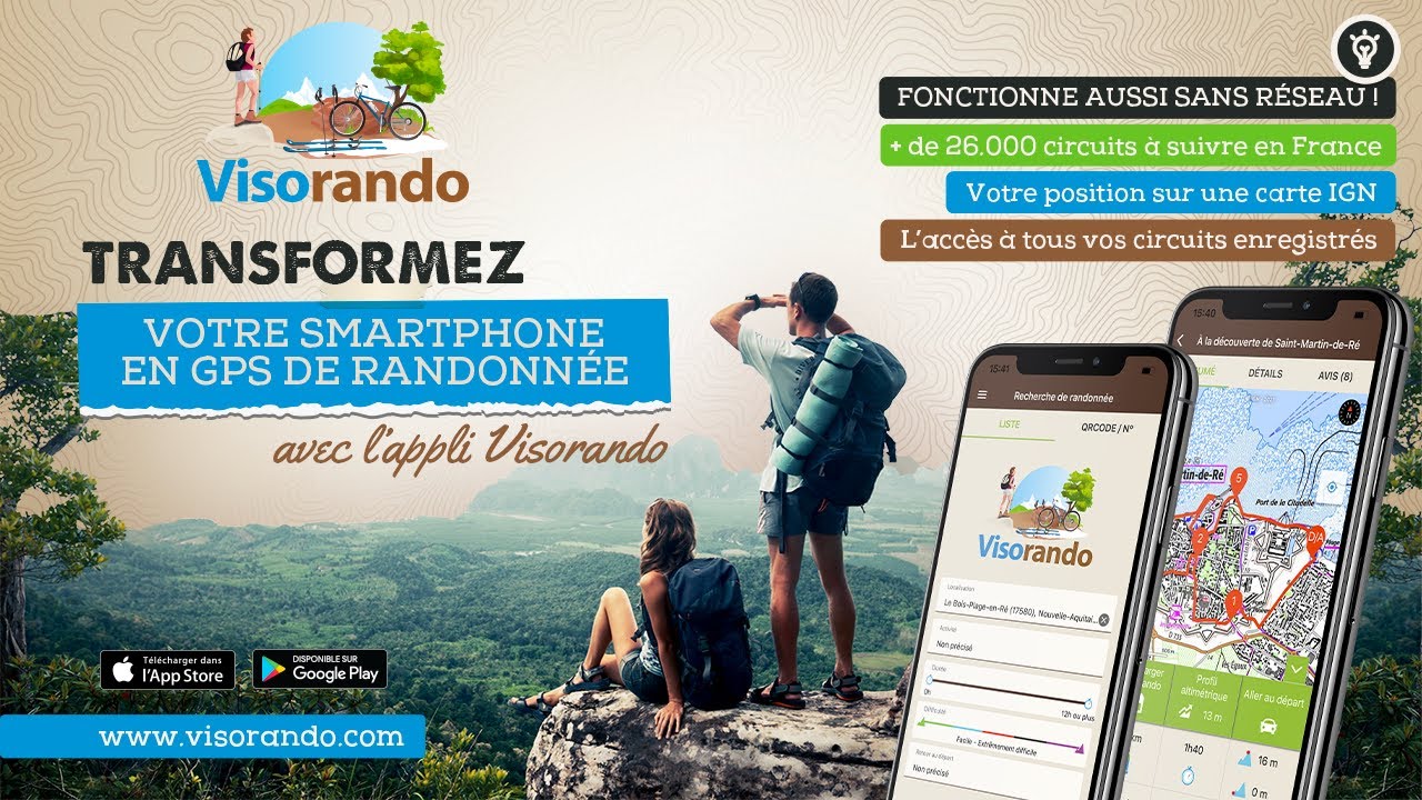 Présentation générale de Visorando - 2023