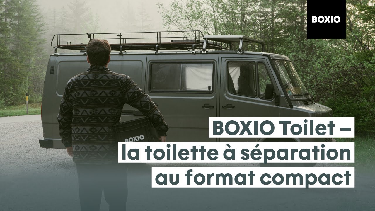 BOXIO - TOILET: La toilette de séparation pratique au format Eurobox