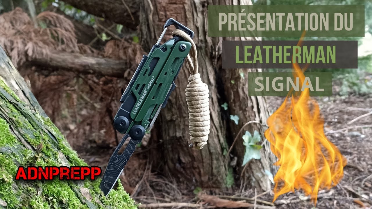 Présentation leatherman Signal + allumage feux 🔥