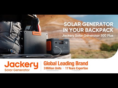 Jackery 300 Plus Solar Generator
