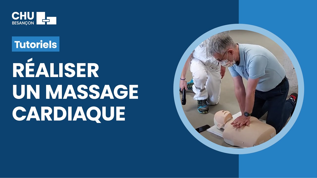Comment réaliser un massage cardiaque et une défibrillation ?