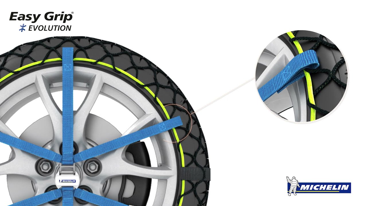 Chaînes neige Easy Grip Evolution MICHELIN disponibles sur feuvert.fr