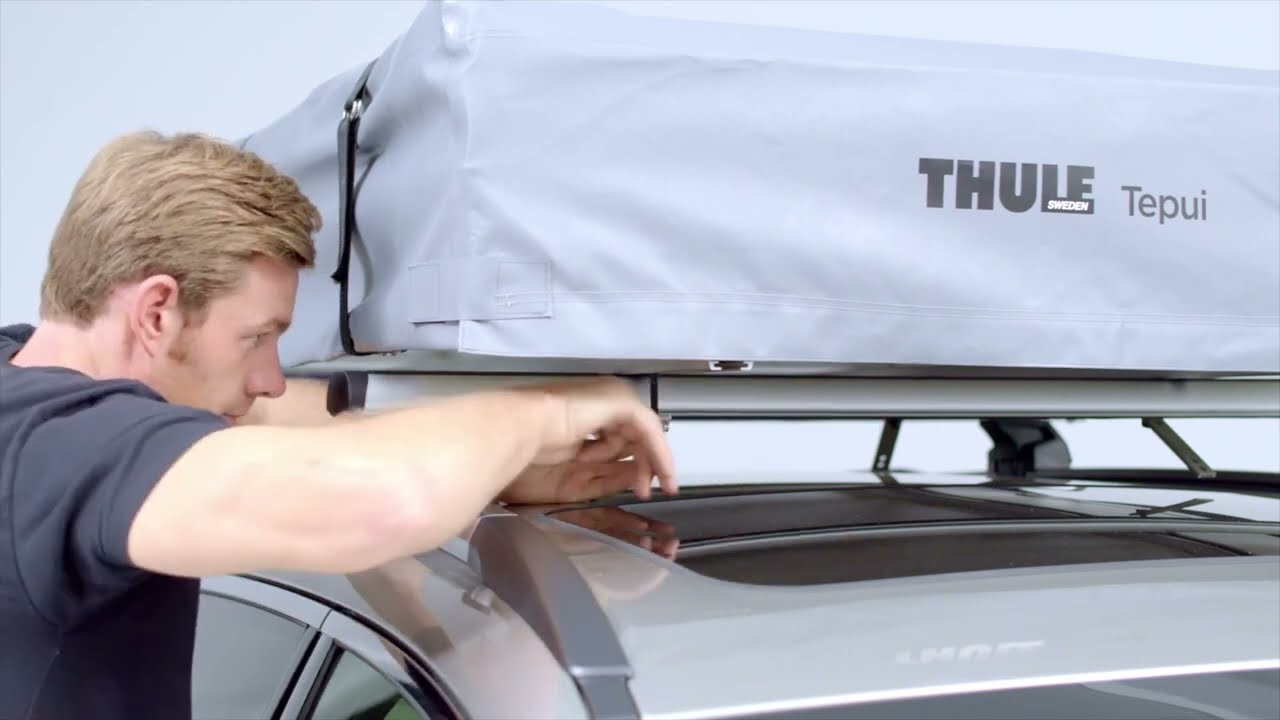 Installation tente de toit Tepui Ayer - Thule