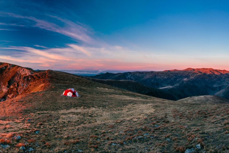 camping en hiver