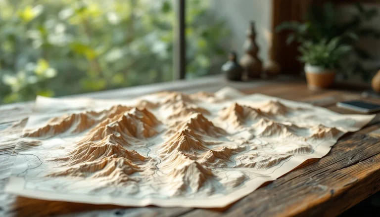 Carte topographique : décoder le relief et l&rsquo;altitude pour naviguer sur le terrain