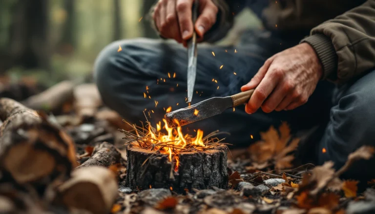 Faire feu de tout bois : techniques, précautions et astuces pour réussir en conditions réelles