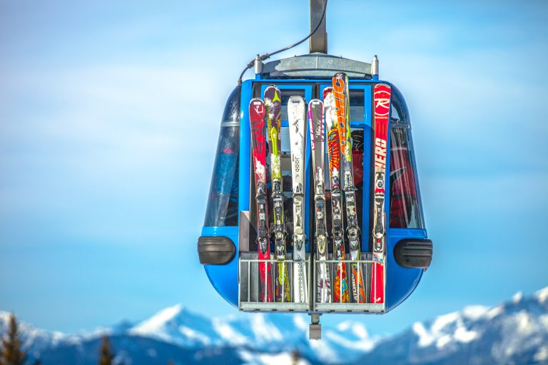 porte-skis montagne