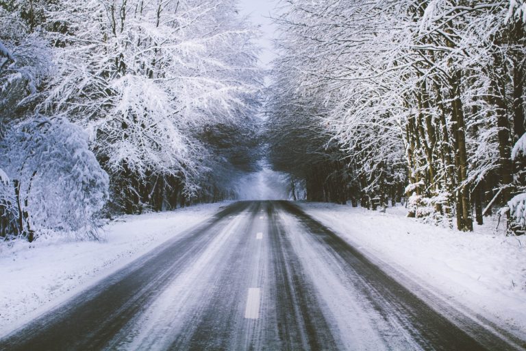 route neige