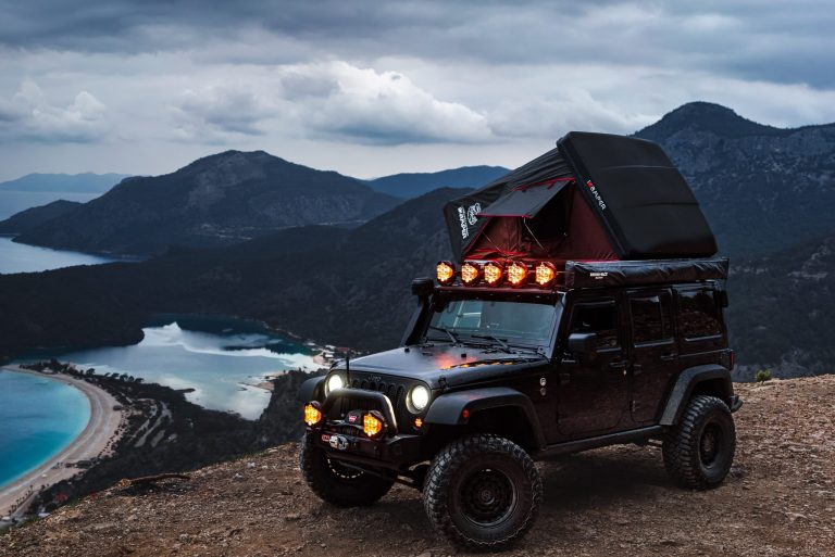 tente de toit rigide 4x4